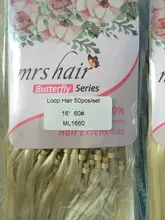 MRSHAIR-Micro anillo de extensiones de cabello humano, 1g/soporte, 50 hebras, no Remy, Rubio, marrón, Micro cuentas, 12, 16, 20, 24 pulgadas