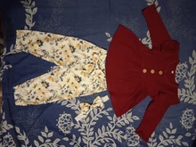 Infant Clothing Outfits Pants Headband Tops Long-Sleeve Knitting Floral-Print Newborn