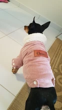 French Bulldog Small Dogs Pugs Winter For Chihuahua Outfit Pink Warm Clothing Roupa Pet-38s2