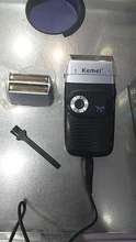 Afeitadora profesional para hombres, máquina de afeitar eléctrica con motor rotativo y papel de aluminio, Limpieza del cabello