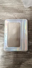 Fassory-Mini estuche pequeño de viaje con patrón de lagarto, soporte de tarjeta de identificación de negocios, billetera para hombre y mujer con ventana de identificación