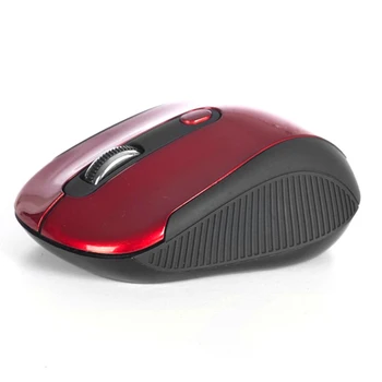 

Optical Wireless Mouse NGS HAZERED 800/1600 dpi Red Black