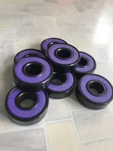 Wheel-Bearing Skateboard Inline-Roller 608 2rs ABEC9 Sealed-8x22x7-Mm-Shaft Red 16pcs