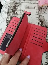 Billeteras clásicas de cuero para mujer, cartera con cremallera para grabar nombre a la moda, tarjetero de alta calidad, 2020