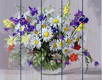 

Painting by numbers on wood GXT 9890 field bouquet 40*50