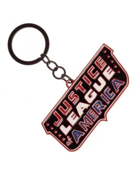 

METALLIC KEYCHAIN LEAGUE OF JUSTICE DC COMICS