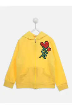 

Yellow Seasonal Girl Kids Sweat