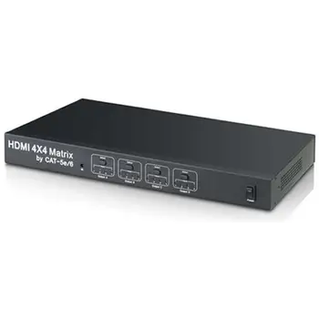 

[Refurbished GOLD] IDATA HDMI-H44E-HDMI Matrix 4 Input 4 output with Cat 5e / 6 EMACHINE238.52