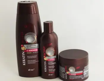 

Set of hair care products keratin active from Vitex