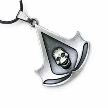 

Angemiel Men Hit Men Skull And Crossbones Men 'S Necklace