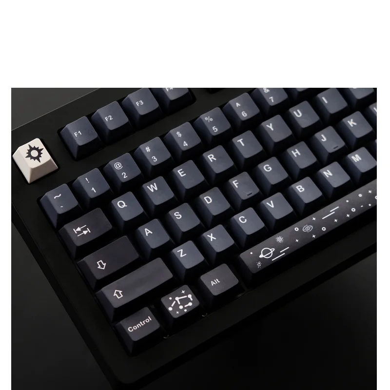 Gmk-copiar Galaxy Keycaps Keycap Teclado Mecânico Perfil Cereja Pbt Sublimação Dye Interruptor mx 61 64 68 84 84 84 84 104 Chaves - Imagem 3