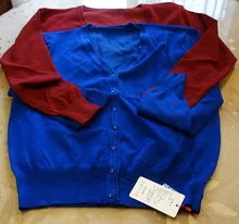 Ayunsure-cárdigan de punto para mujer, suéter de manga larga de ganchillo con botones, corto, WXF246