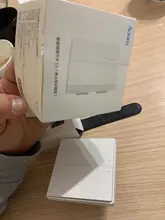 Aqara-Interruptor de luz inteligente para el hogar, switch de triple botón con control remoto inalambrico, clave, cable de fuego neutro y conectividad ZiGBee con aplicación Smart home para Mijia