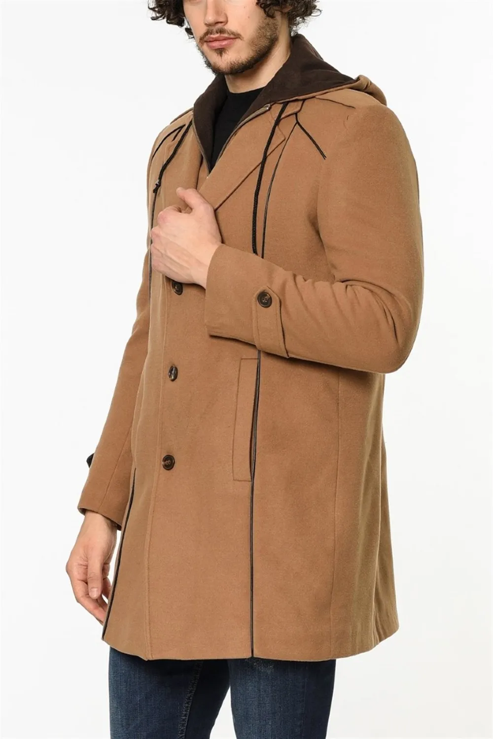 PLT8334 Пальто DEWBERRY-CAMEL