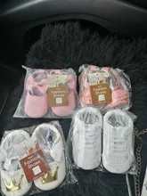 Zapatos de princesa para niña, calzado con lazo de corona ostentoso, suela de goma de PU para niño pequeño, mocasines antideslizantes para primeros pasos, zapatos de cuna para bebé recién nacido