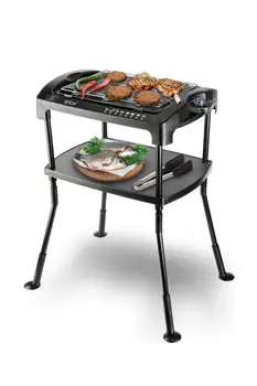 

Sinbo SBG7102A Electric Footed Grill Barbecue Removable Grill And Tray Easy To İnstall Portable Foot, Not Heating Handles Health