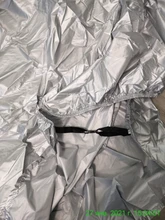 Cubierta universal de la motocicleta al aire libre UV Protector de la VESPA todas las estaciones impermeable de la bici de la lluvia cubierta a prueba de polvo M L XL 2XL 3XL 4XL 190T