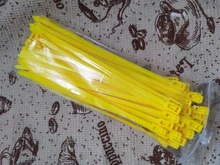 Releasable-Cable-Ties Plastics Colored Nylon Reusable 100pcs Loop-Wrap 200mm Rohs-Approved