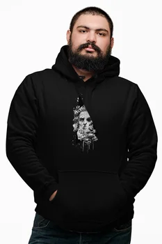 

Angemiel Wear Sculptor Black Male Hooded Sweatshirt