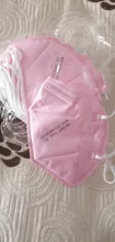 Mascarilla facial KN95 FFP2 con filtro CE, tapabocas antipolvo, 5-100 Uds.