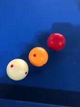 ZOKUE-Bola de billar francesa de 3 almohadillas, accesorio de práctica de 6 puntos para jugar, 61,5mm