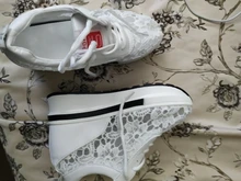 Zapatillas de deporte con encaje transpirable y plataforma para mujer, zapatos deportivos, informales, cómodos y transpirables para verano, novedad de 2020, gran oferta