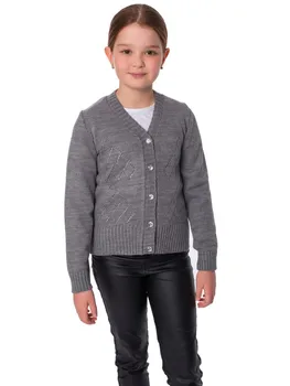 

Children's cardigan white dark blue gray for girls 2020 autumn spring winter School girl buttoned for teens