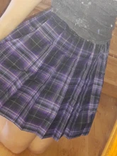 Faldas plisadas coreanas de cintura alta para mujer, minifalda Sexy gótica negra a cuadros, uniforme JK, ropa para estudiantes Y2K 90S, verano 2020