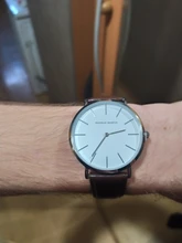 Hannah Martin-Reloj de pulsera para hombre, de cuarzo, resistente al agua, masculino