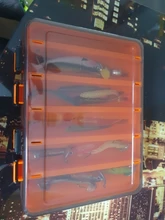 Tackle-Box Bait-Hooks Fishing-Lure BEARKING Double-Sided Compartments Professional