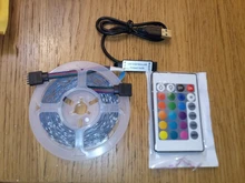 Ribbon Led-Strip-Light Luces Bluetooth-Control Wifi Holiday Rgb 5050 Waterproof Smd 2835