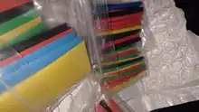 Tubing-Insulated-Wire Connector Cable Heat-Shrinkable Wire-Butt Polyolefin And 164pcs