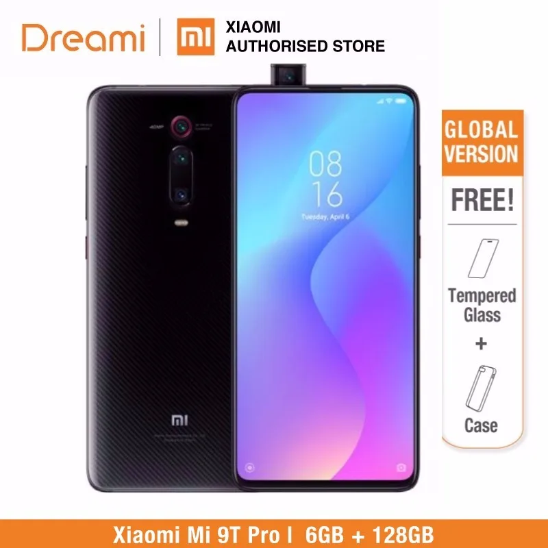 Глобальная версия Xiaomi mi 9T PRO 128GB rom 6GB ram (абсолютно новая и герметичная коробка) mi 9tpro128 готовый запас