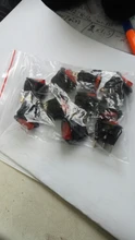 Promotion!10pcs Red Light ON-OFF SPST Round Rocker Switch 220v 12v