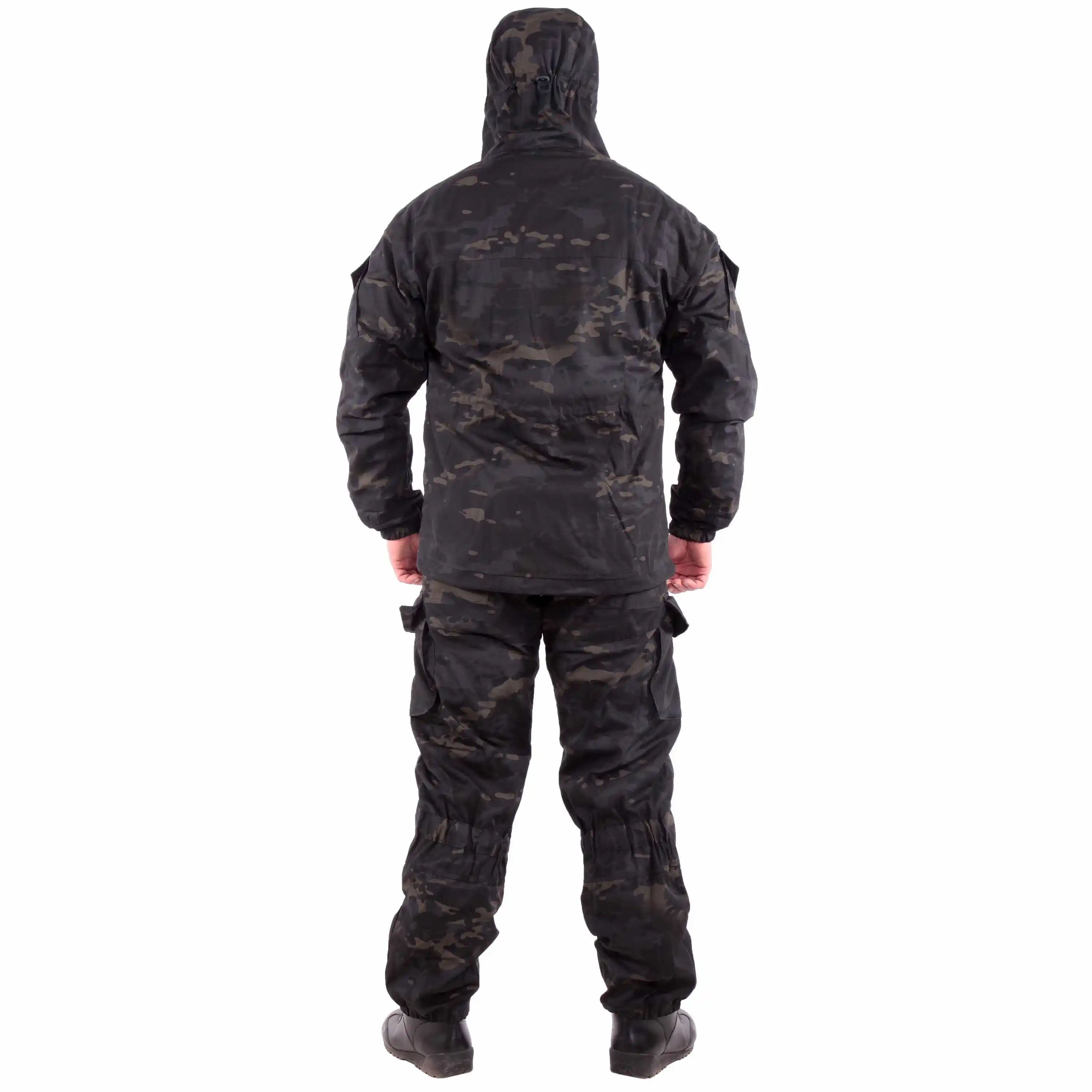 Костюм Горка рип-стоп на флисе Multicam Black