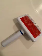 Multi-propósito peine para perro y gato aguja de cepillo para el cabello para mascota para Yokie cachorro perro pequeño removedor de pelo de belleza para mascotas aseo herramienta