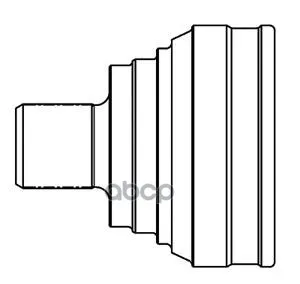 Шрус Vw Transporter Iv 1.9d-2.8 90-03 Нар. Abs Gsp 861006 GSP арт. 861006