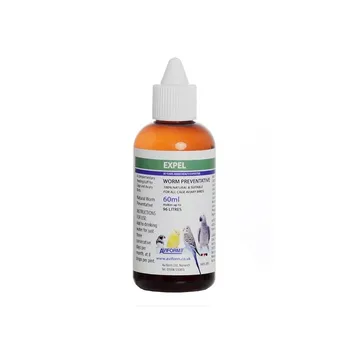 

Treatment and prevention of internal parasites in birds EXPEL AVIFORM 60 ml