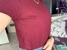 Women's T-Shirts Short-Sleeves Tops Woman Solid-Color 100%Cotton Brand-New for Female