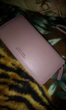 WEICHEN-cartera de mano larga para mujer, billetera de gran capacidad, monedero para teléfono, tarjetero