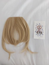 MUMUP-extensiones de cabello sintético falso para mujer, pinza con flecos en flecos, pinzas para el pelo, accesorios para el cabello, extensiones de cabello
