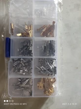 Conector de cable hembra y macho, accesorio para terminal de engarce de cables eléctricos, surtido de conectores de pala, 2,8/4,8/6,3 mm, 315 unidades