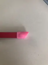 Palo de silicona de acero inoxidable con relieve, pinzas de cabeza recta de presión, lámina adhesiva con diamantes de imitación, 2 cabezales, herramientas de arte de uñas, 1 ud.