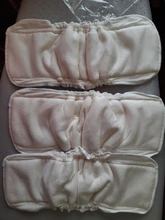 Insertos de pañales lavables reutilizables, insertos elásticos de algodón de bambú, forros de refuerzo para cubierta Del Pañal Del Bebé, pañales de carbón