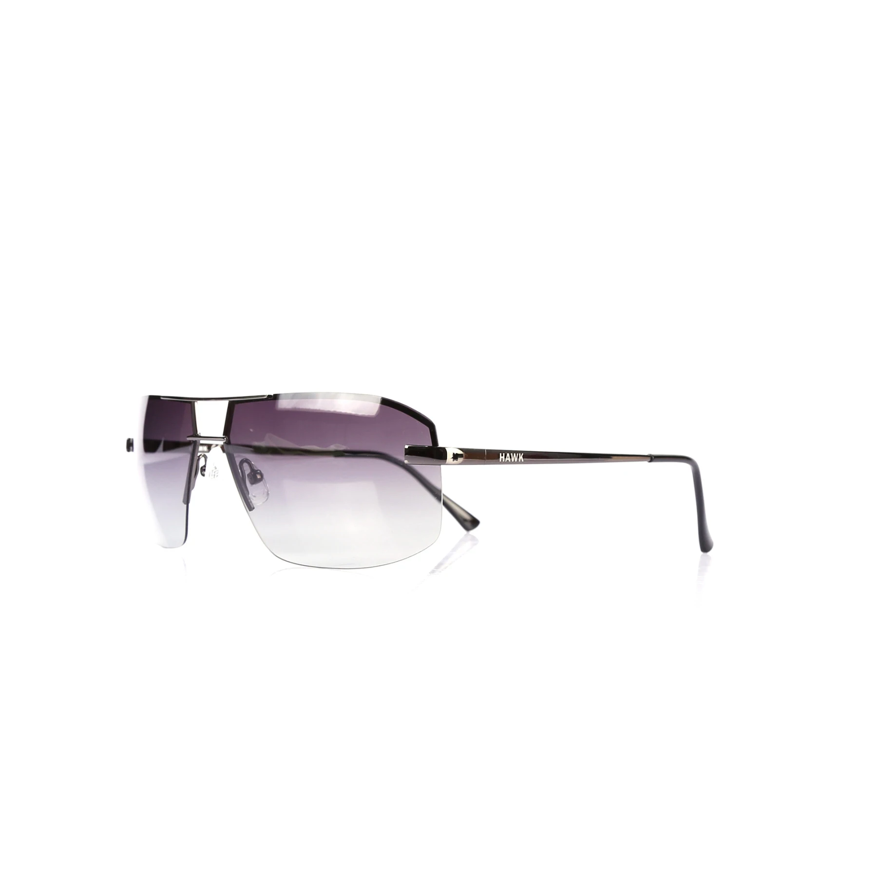 

Men's sunglasses hw 1740 03 metal metallic organic square square 65-12-135 hawk