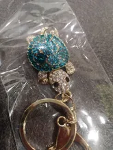 Llavero creativo de diamantes de imitación para mujer, serie con diseño marinero, Tortuga pequeña, llavero de coche, accesorios para bolso, llavero de animal, colgante de metal