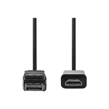 

BY NEDIS DisplayPort-HDMI Cord  - DisplayPort male-HDMI Connector  - 3.0 m-Black