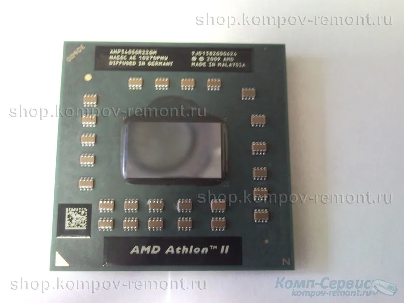 Процессор AMP340SGR22GM для ноутбука AMD Athlon II Dual Mobile P340 2.2GHz/Socket S1 (S1g4) | Компьютеры и офис