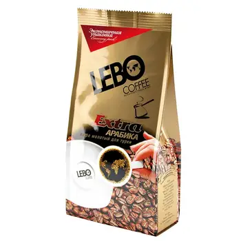 

Coffee Lebo "extra", ground for Turks, 200 gr
