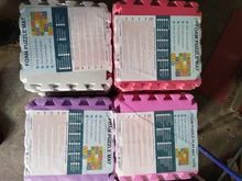 Set de alfombra EVA de espuma para niños, alfombrilla de mosaico para suelo de puzle, de juegos para bebés para gatear, 9/18 uds. por juego, más nuevo